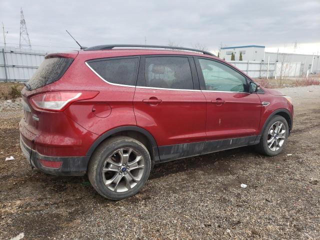 1FMCU0H99DUA01906 - 2013 FORD ESCAPE SEL RED photo 3