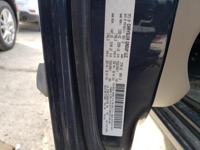 2C4RC1CG8DR614786 - 2013 CHRYSLER TOWN & COU TOURING L CHARCOAL photo 14