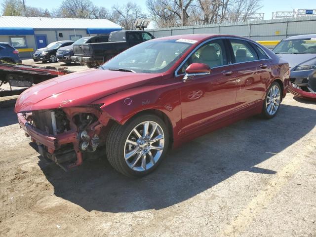 3LN6L2LU9FR612875 - 2015 LINCOLN MKZ HYBRID RED photo 1