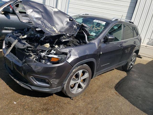 1C4PJLDB2KD356969 - 2019 JEEP CHEROKEE LIMITED GRAY photo 1