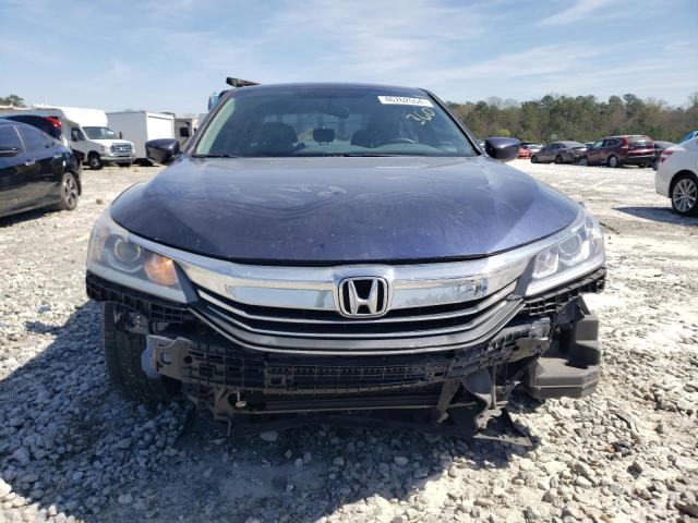 1HGCR2F32HA244949 - 2017 HONDA ACCORD LX BLUE photo 5