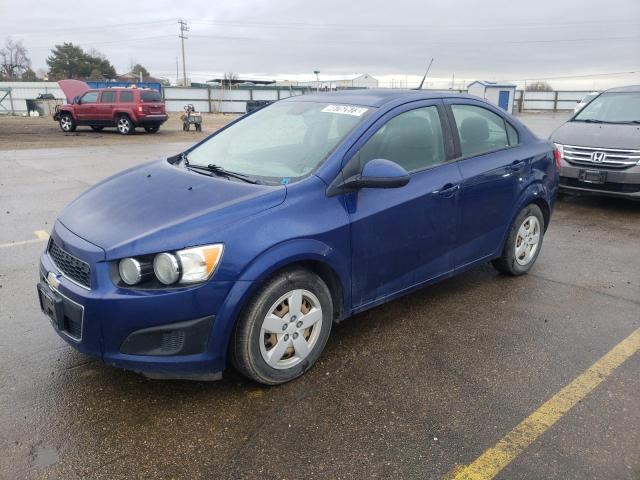1G1JA5SH9D4256873 - 2013 CHEVROLET SONIC LS BLUE photo 1