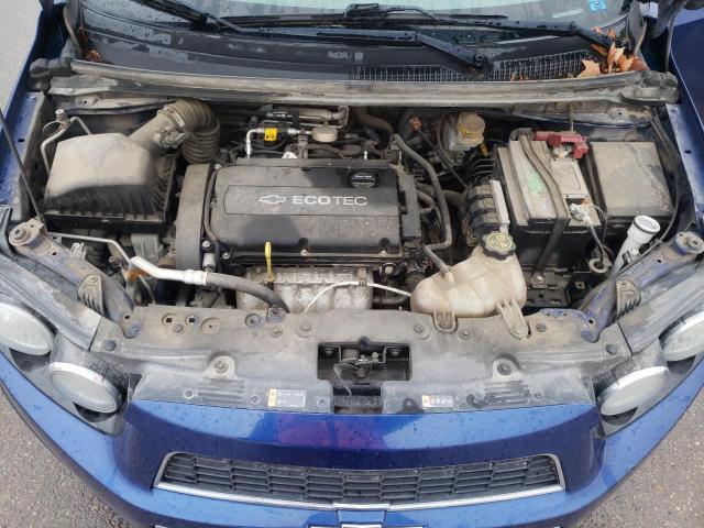 1G1JA5SH9D4256873 - 2013 CHEVROLET SONIC LS BLUE photo 11