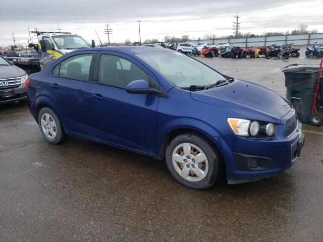 1G1JA5SH9D4256873 - 2013 CHEVROLET SONIC LS BLUE photo 4
