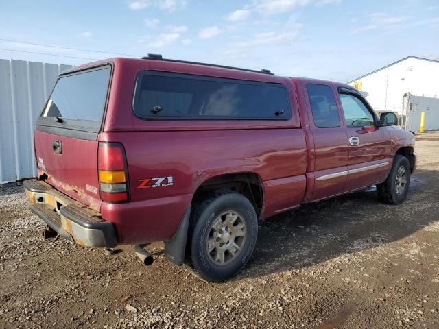 2GTEK19T741364140 - 2004 GMC NEW SIERRA K1500 MAROON photo 3