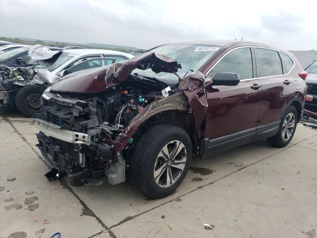 2HKRW5H36JH422697 - 2018 HONDA CR-V LX BURGUNDY photo 1