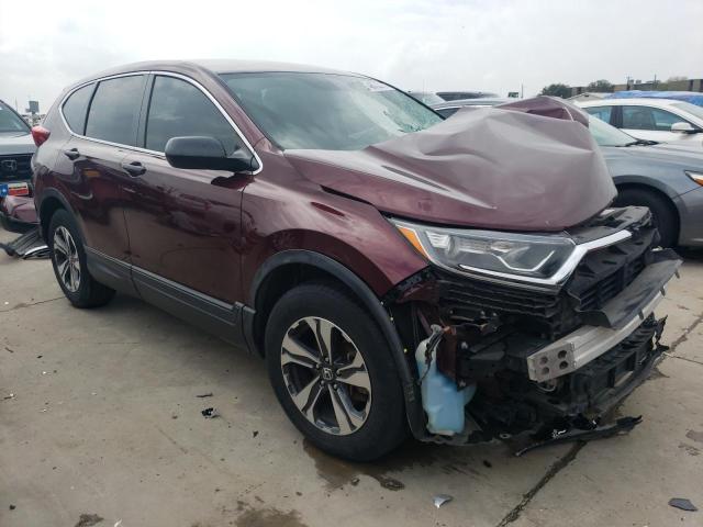 2HKRW5H36JH422697 - 2018 HONDA CR-V LX BURGUNDY photo 4