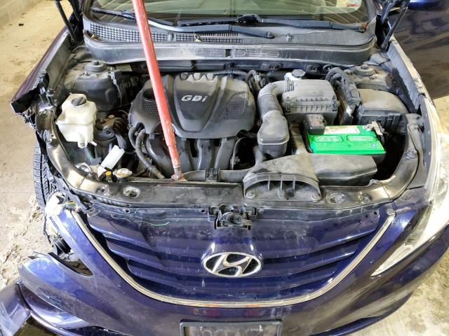 5NPEB4AC4DH718255 - 2013 HYUNDAI SONATA GLS BLUE photo 11