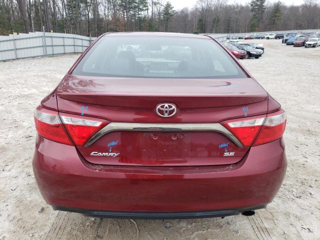 4T1BF1FK2GU564804 - 2016 TOYOTA CAMRY LE RED photo 6