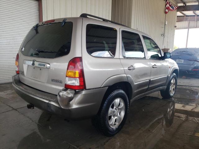 4F2CU091X2KM51635 - 2002 MAZDA TRIBUTE LX SILVER photo 3