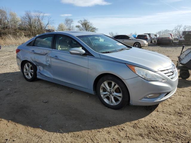 5NPEC4AC6BH262480 - 2011 HYUNDAI SONATA SE BLUE photo 4