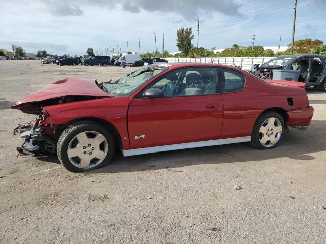 2G1WL15C779196473 - 2007 CHEVROLET MONTE CARL SS RED photo 1