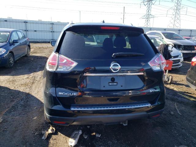 KNMAT2MV9FP515253 - 2015 NISSAN ROGUE S BLACK photo 6