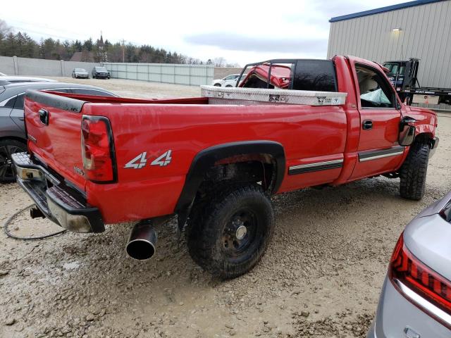 1GCHK24266E176390 - 2006 CHEVROLET silverado K2500 HEAVY DUTY RED photo 3