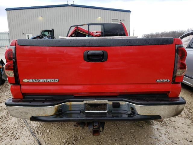 1GCHK24266E176390 - 2006 CHEVROLET silverado K2500 HEAVY DUTY RED photo 6