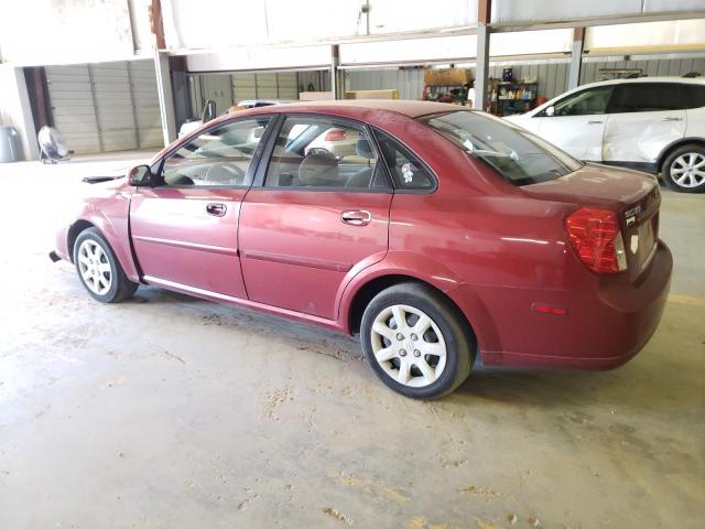 KL5JD56Z25K201556 - 2005 SUZUKI FORENZA S RED photo 2