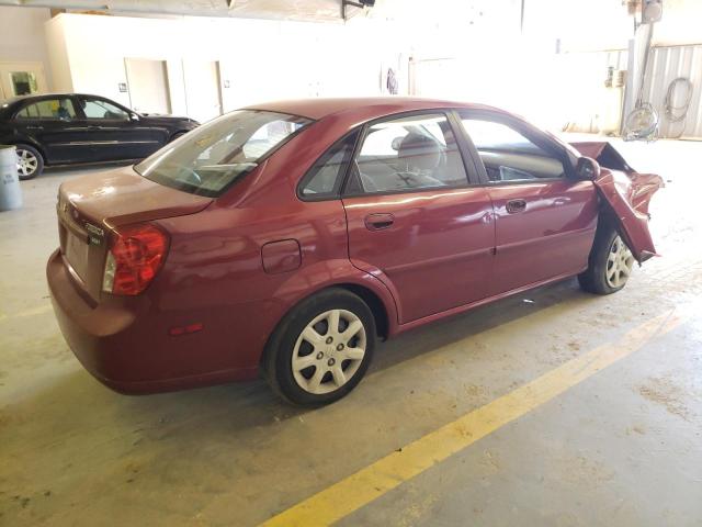 KL5JD56Z25K201556 - 2005 SUZUKI FORENZA S RED photo 3