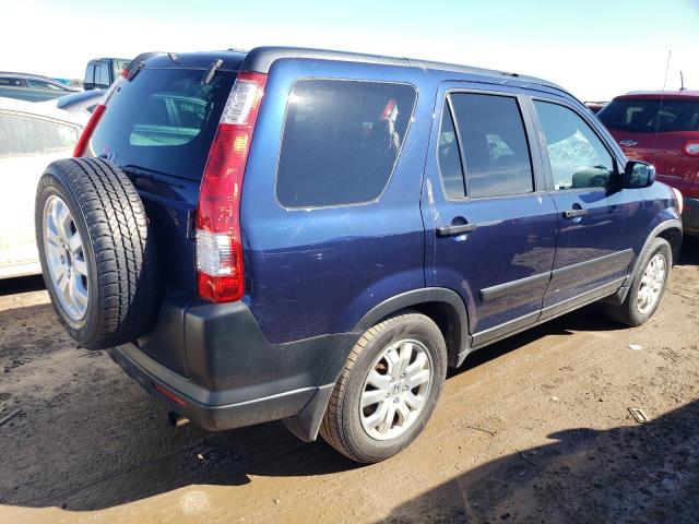 SHSRD78805U346212 - 2005 HONDA CR-V EX BLUE photo 3