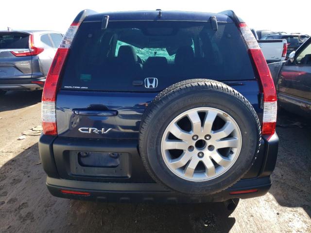 SHSRD78805U346212 - 2005 HONDA CR-V EX BLUE photo 6