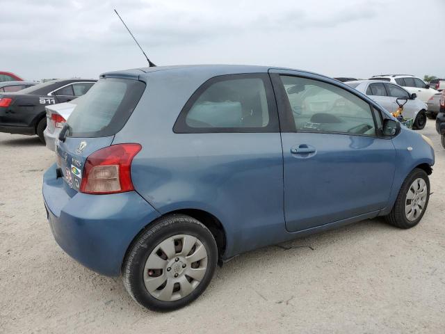 JTDJT923685177366 - 2008 TOYOTA YARIS BLUE photo 3