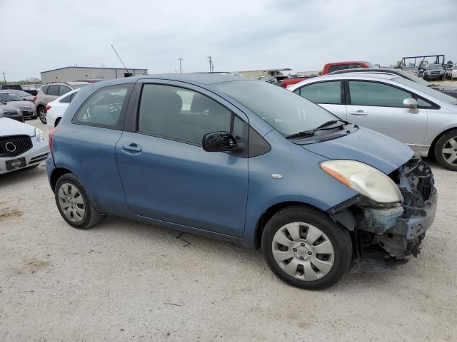 JTDJT923685177366 - 2008 TOYOTA YARIS BLUE photo 4