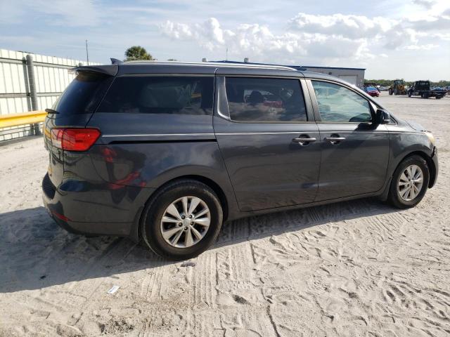 KNDMB5C10G6092683 - 2016 KIA SEDONA LX GRAY photo 3