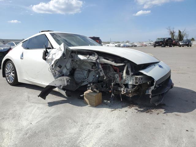 JN1AZ4EH2EM636616 - 2014 NISSAN 370Z BASE WHITE photo 4