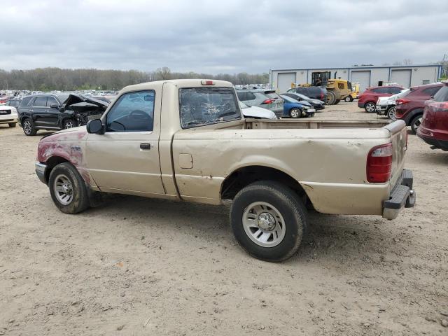 1FTYR10C81TA36303 - 2001 FORD RANGER GOLD photo 2