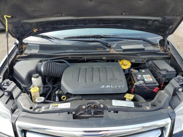 2C4RC1BG3FR740591 - 2015 CHRYSLER TOWN & COU TOURING გრაფიტი ფოტო 12