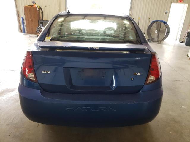 1G8AL58B16Z159512 - 2006 SATURN ION LEVEL 3 BLUE photo 6