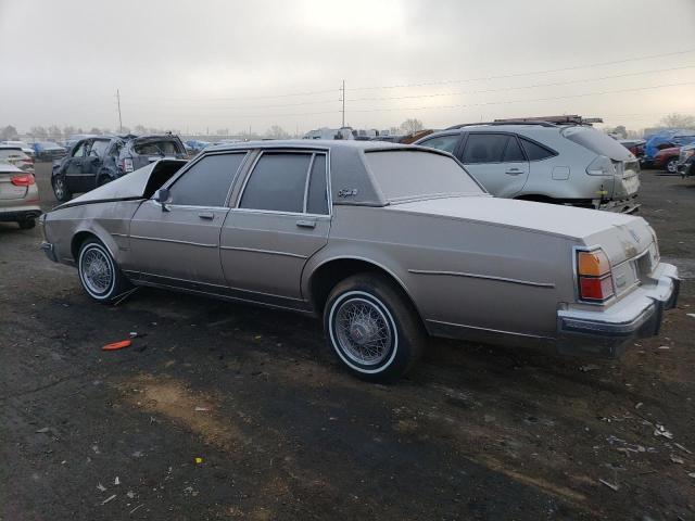 1G3AY69YXEX422395 - 1984 OLDSMOBILE DELTA 88 ROYALE BROUGHAM GRAY photo 2