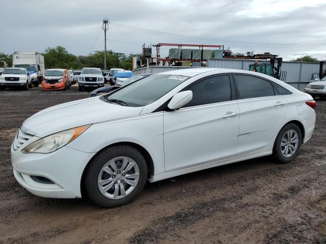 5NPEB4AC0CH322001 - 2012 HYUNDAI SONATA GLS WHITE photo 1