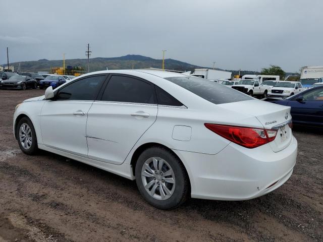 5NPEB4AC0CH322001 - 2012 HYUNDAI SONATA GLS WHITE photo 2