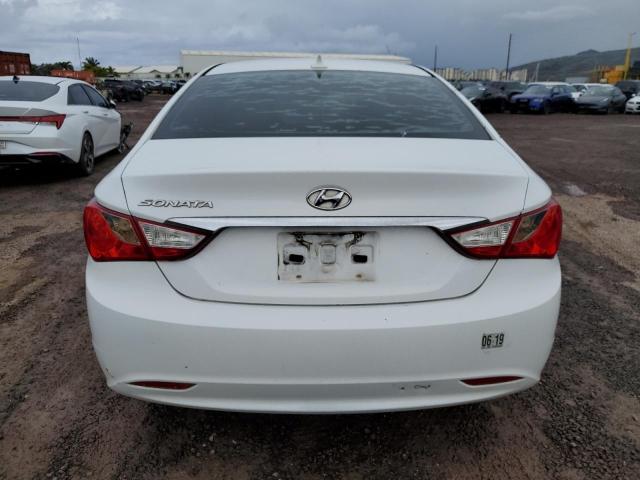 5NPEB4AC0CH322001 - 2012 HYUNDAI SONATA GLS WHITE photo 6