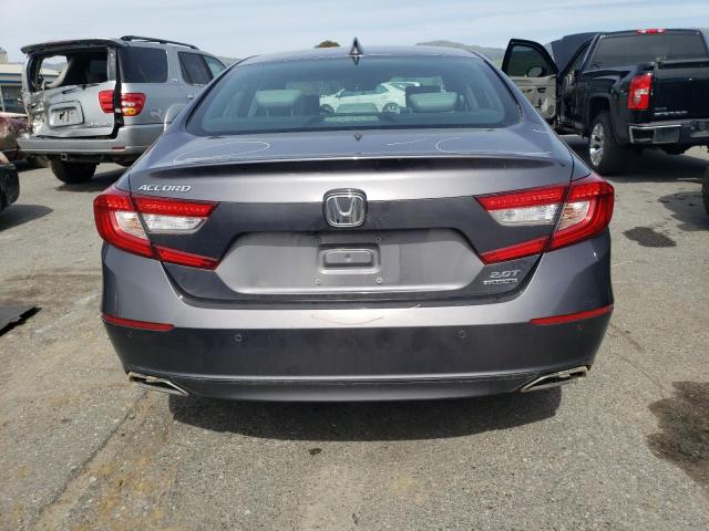 1HGCV2F92KA018689 - 2019 HONDA ACCORD TOURING GRAY photo 6