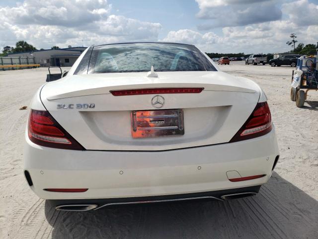 WDDPK3JA6JF154816 - 2018 MERCEDES-BENZ SLC 300 WHITE photo 6