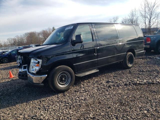 1FBSS3BL0CDA89369 - 2012 FORD ECONOLINE E350 SUPER DUTY WAGON BLACK photo 1