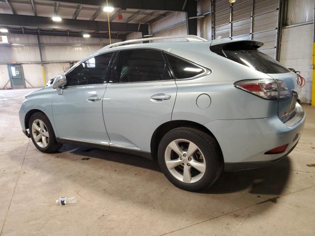 2T2BK1BA5AC037157 - 2010 LEXUS RX 350 BLUE photo 2