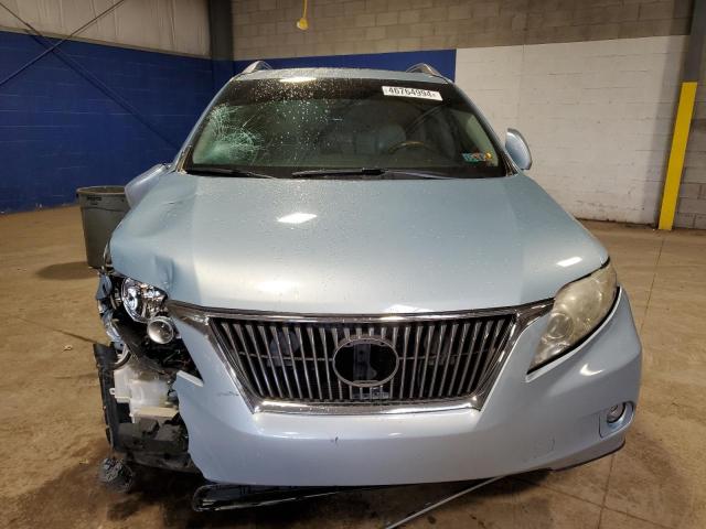 2T2BK1BA5AC037157 - 2010 LEXUS RX 350 BLUE photo 5