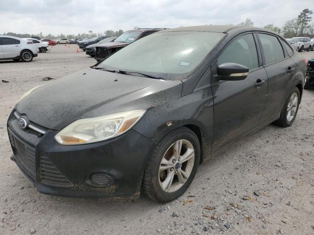 1FADP3F24EL400596 - 2014 FORD FOCUS SE BLACK photo 1