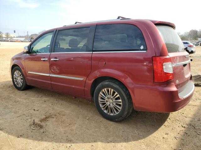 2A4RR6DG7BR749856 - 2011 CHRYSLER TOWN & COU LIMITED RED photo 2