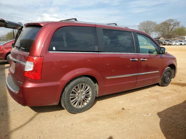 2A4RR6DG7BR749856 - 2011 CHRYSLER TOWN & COU LIMITED RED photo 3
