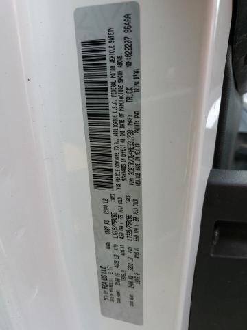 3C6TRVDG4HE531798 - 2017 RAM PROMASTER 2500 HIGH Biały zdjęcie 13