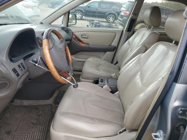 JTJGF10U210101402 - 2001 LEXUS RX 300 GRAY photo 7