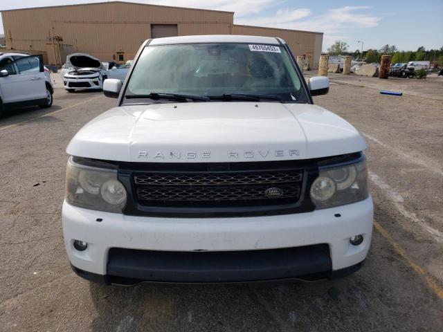 SALSF2D43DA787373 - 2013 LAND ROVER RANGE ROVE HSE WHITE photo 5