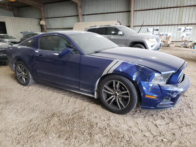 1ZVBP8AM4D5231901 - 2013 FORD MUSTANG BLUE photo 4