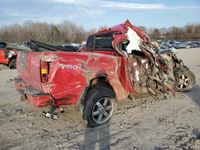 1N6AA0EC2CN310921 - 2012 NISSAN TITAN S RED photo 3