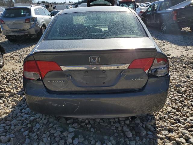 19XFA1E6XAE014135 - 2010 HONDA CIVIC LX-S Մոխրագույն լուսանկար 6