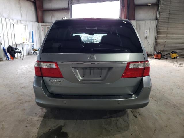 5FNRL38827B087941 - 2007 HONDA ODYSSEY TOURING GRAY photo 6