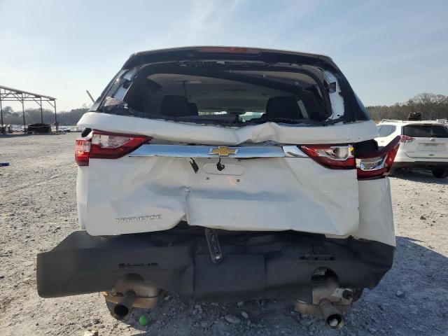 1GNERFKW2KJ106616 - 2019 CHEVROLET TRAVERSE LS WHITE photo 6